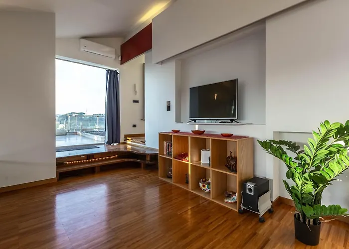 Apartment Spacious Penthouse With St Peter View *