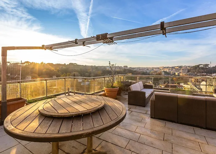 Spacious Penthouse With St Peter View *