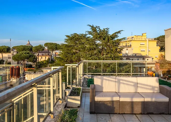 Apartment Spacious Penthouse With St Peter View Rom